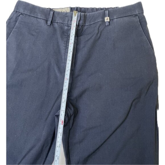 Myths Men’s Virgin wool casual trousers Navy Blue IT 46 US 30 Made In Italy - Picture 6 of 8